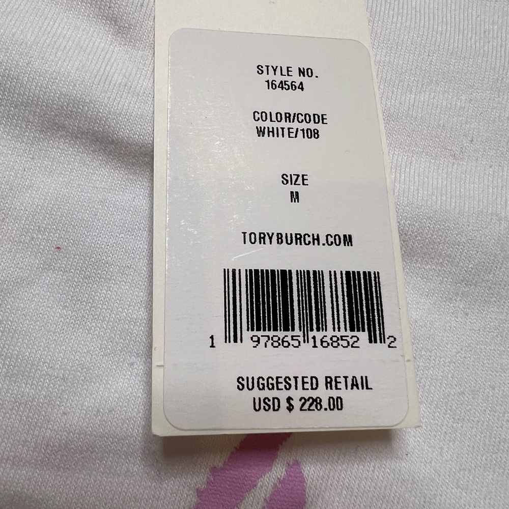 Tory Burch limited edition short sleeve tee